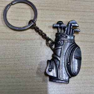 Golf Bags and Clubs Keyring