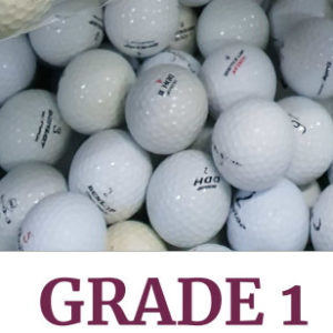 Pre-loved golf balls grade 1