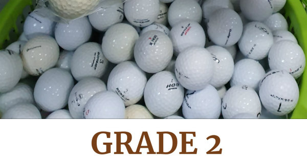 Pre loved golf balls grade 2