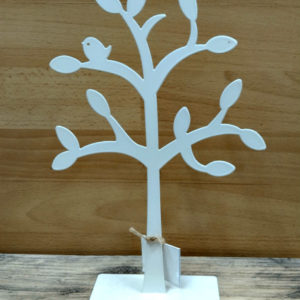 White Tree Metal Stand