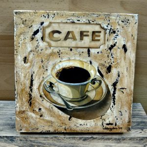 CAFE Print on Canvas